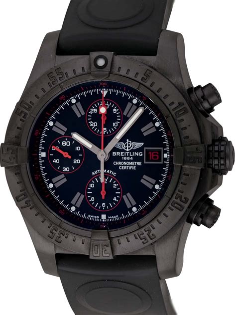 breitling avenger skyland blacksteel|breitling avenger stainless steel.